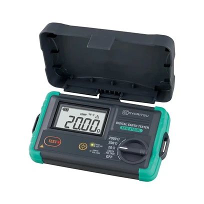 Kewtech Corporation KEW4105DLH Earth Tester, 2kΩ CAT IV [KEW4105DLH]; 477-802