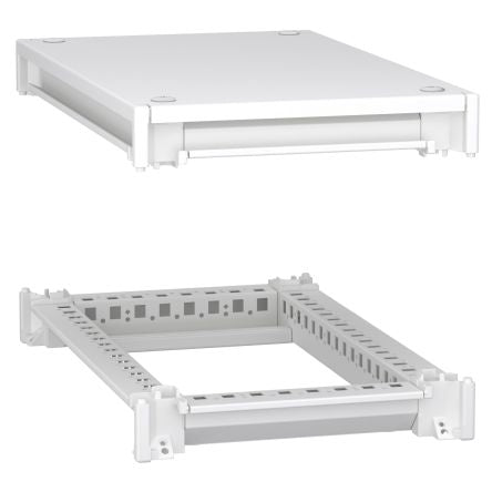 Schneider Electric PrismaSeT HD Series RAL 9003 Steel Framework Kit, 110mm H, 300mm W, 500mm D For Use With Electrical [NSYSFNC35ED]; 479-583
