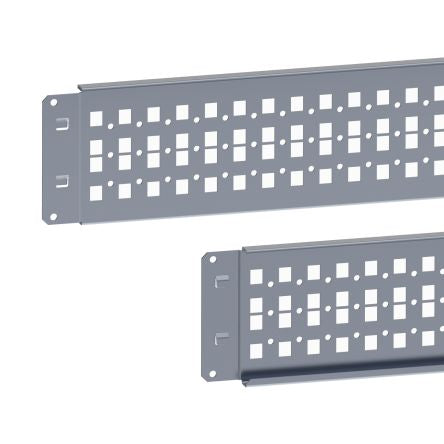 Schneider Electric PanelSeT Series Steel Cross Rail, 120mm W, 800mm H, 20mm D For Use With Enclosure [NSYSQCR12080]; 479-604