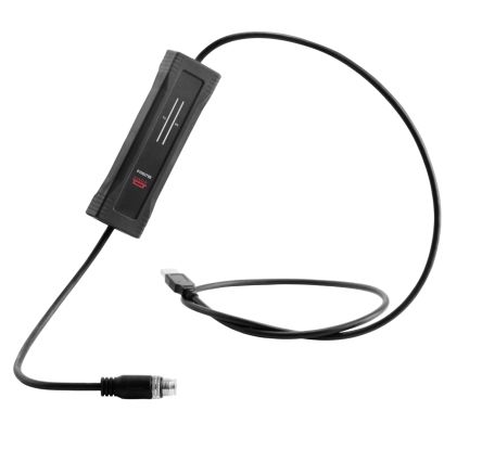 Kvaser Port USB Ethernet Adapter USB 2.0 M12 Male to USB 1Mbit/s Network Speed [73-30130-01270-7]; 481-432