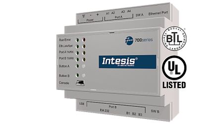 Intesis IN704DAL12 IoT Gateway [IN704DAL1280000]; 482-649