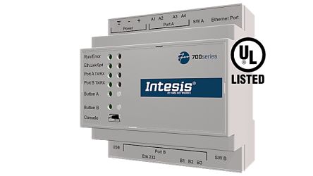 Intesis IN703DAL06 IoT Gateway [IN703DAL0640000]; 482-661