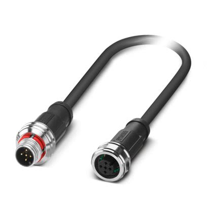 Phoenix Contact Straight Male 5 way M12 to Straight Male 5 way M12 Sensor Cable, 600mm [1476911]; 483-106