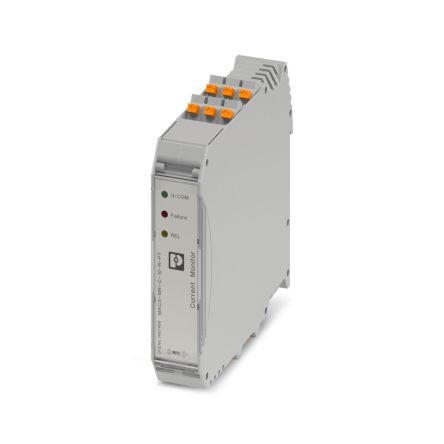 Phoenix Contact Current Monitoring Relay, 3 Phase, 1PDT, DIN Rail [1487466]; 483-112