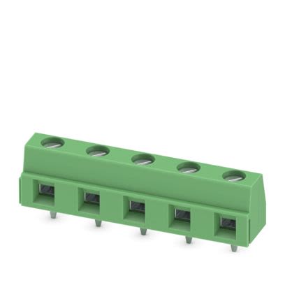 Phoenix Contact GMKDSN 1 Series PCB Terminal Block, 5-Contact, 7.62mm Pitch, Wave Soldering, 1-Row, Screw Termination [1707056]; 483-336