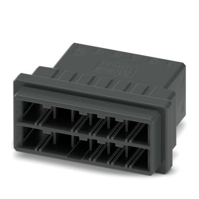 Phoenix Contact DD32H Series PCB Connector, 12-Contact, 5.08mm Pitch, Snap-In, 1-Row, Crimp Termination [1376636]; 483-364