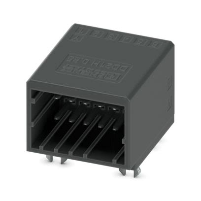 Phoenix Contact DD21H Series Wave Soldering Mount PCB Header, 12 Contact(s), 2.5 mm Pitch, 2 Row(s), Shrouded [1378142]; 483-369