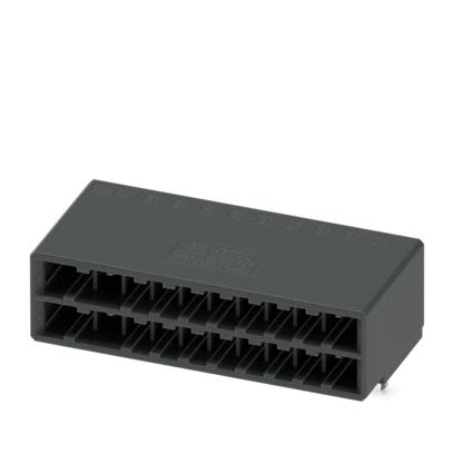 Phoenix Contact DD32H Series Wave Soldering Mount PCB Header, 20 Contact(s), 5.08 mm Pitch, 2 Row(s), Shrouded [1378273]; 483-375