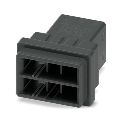 Phoenix Contact DD32H Series PCB Connector, 6-Contact, 5.08mm Pitch, Snap-In, 1-Row, Crimp Termination [1378313]; 483-383