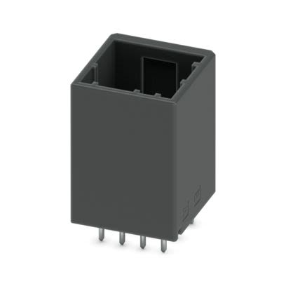 Phoenix Contact DD21H Series Wave Soldering Mount PCB Header, 8 Contact(s), 2.5 mm Pitch, 2 Row(s), Shrouded [1378328]; 483-386