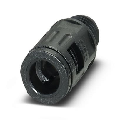Phoenix Contact WP-G Series Black PA 6 Cable Gland, PG7 Thread, 6.5mm max., IP68, IP69K [3240874]; 483-394