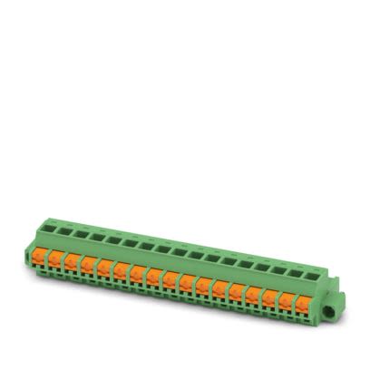 Phoenix Contact FKCOR 2 Series PCB Connector, 17-Contact, 5.08mm Pitch, Screw, 1-Row, Push In Spring Termination [1861616]; 483-494