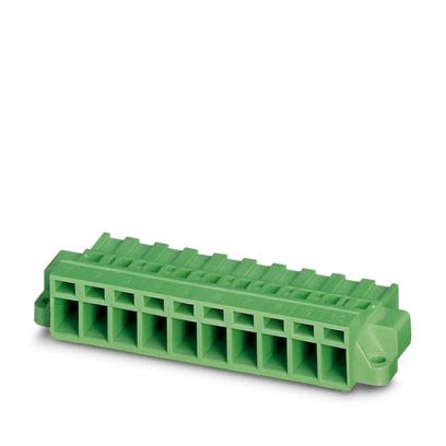 Phoenix Contact MSTBC Series PCB Connector, 17-Contact, 5.08mm Pitch, Direct Mounting, 1-Row, Crimp Termination [1809420]; 483-538