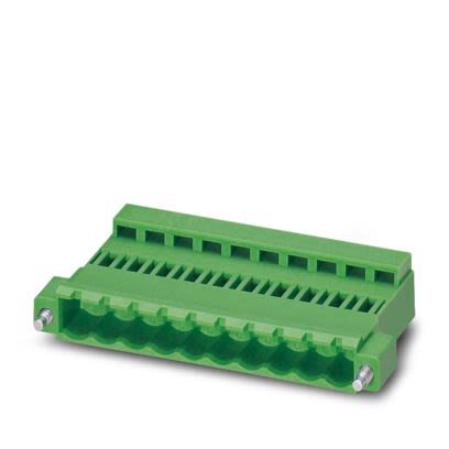 Phoenix Contact ICC Series PCB Connector, 8-Contact, 5.08mm Pitch, Screw, 1-Row, Crimp Termination [1823448]; 483-563