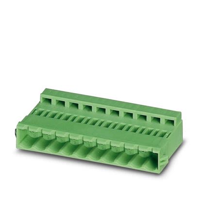 Phoenix Contact ICC 2 Series PCB Connector, 7-Contact, 5.08mm Pitch, Snap-In, 1-Row, Crimp Termination [1823891]; 483-566
