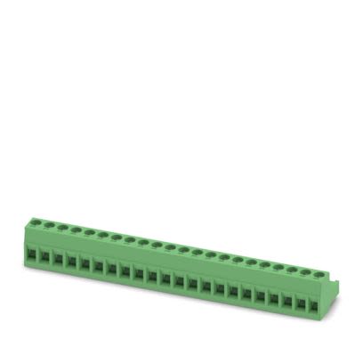 Phoenix Contact MSTB Series PCB Connector, 22-Contact, 5mm Pitch, 1-Row, Screw Termination [1754847]; 483-579