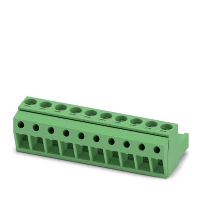 Phoenix Contact MSTBP 2 Series PCB Connector, 10-Contact, 5.08mm Pitch, 1-Row, Screw Termination [1769094]; 483-602