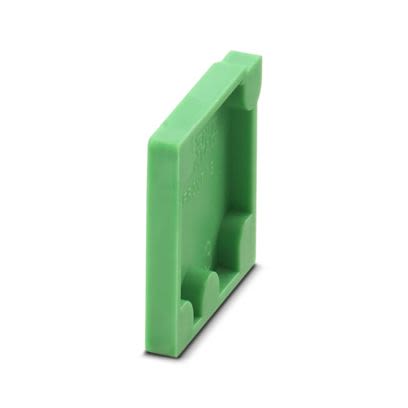 Phoenix Contact End Cover for Use with DIN Rail Terminal Block [1707755]; 483-647