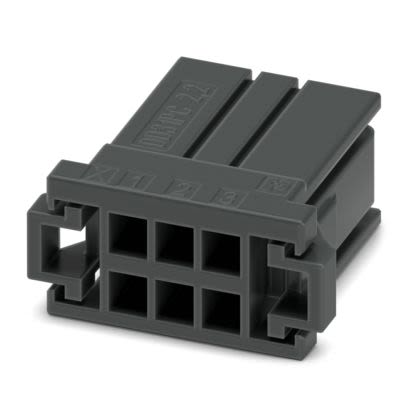 Phoenix Contact DD31PC Series PCB Connector, 6-Contact, 3.81mm Pitch, Latching, 2-Row, Crimp Termination [1340466]; 483-673