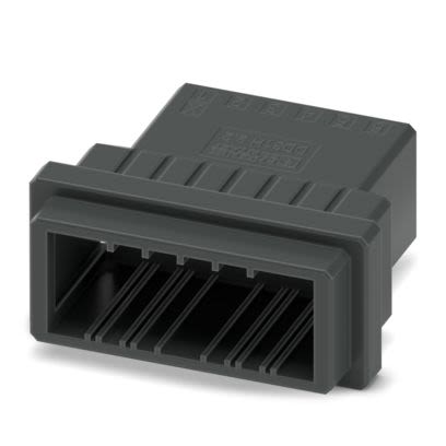 Phoenix Contact DD31H 2 Series PCB Connector, 12-Contact, 3.81mm Pitch, Snap-In, 2-Row, Crimp Termination [1340720]; 483-683