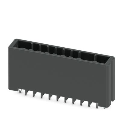 Phoenix Contact D31H Series Vertical Wave Soldering Mount PCB Header, 10 Contact(s), 3.81 mm Pitch, 1 Row(s), Shrouded [1341132]; 483-684