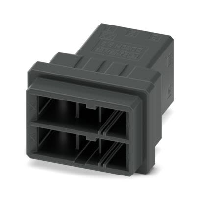 Phoenix Contact DD32H Series PCB Connector, 6-Contact, 5.08mm Pitch, Snap-In, 1-Row, Crimp Termination [1376635]; 483-734