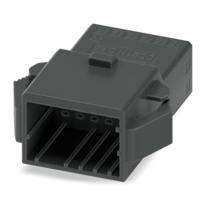 Phoenix Contact DD21H 0 Series PCB Connector, 12-Contact, 2.5mm Pitch, Snap-In, 2-Row, Crimp Termination [1378114]; 483-741