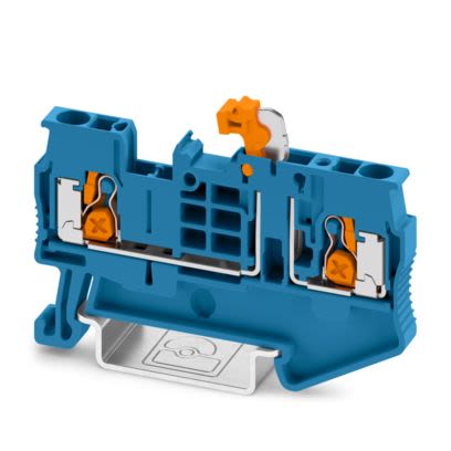 Phoenix Contact 1462717 XT Series Blue, 2.5mm², 1-Level, Push In Termination [1462717]; 483-759