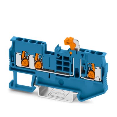 Phoenix Contact 1462721 XT Series Blue, 2.5mm², 1-Level, Push In Termination [1462721]; 483-760