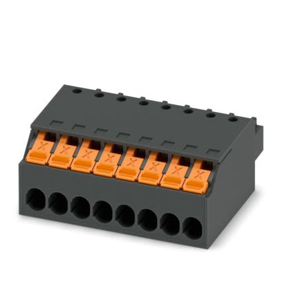 Phoenix Contact XPC Series PCB Connector, 8-Contact, 3.5mm Pitch, 1-Row, Push In Spring Termination [1464111]; 483-762