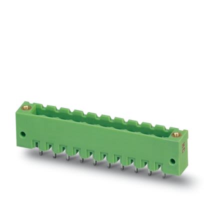 Phoenix Contact MSTBV Series Straight Wave Soldering Mount PCB Header, 4 Contact(s), 5 mm Pitch, 1 Row(s), Shrouded [1924431]; 483-817