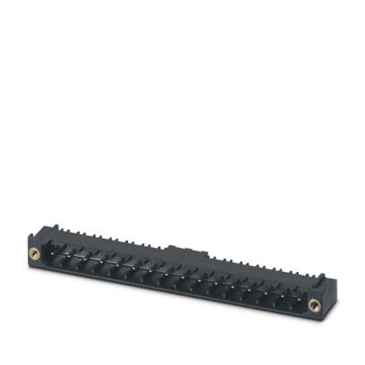 Phoenix Contact CC Series Straight Wave Soldering Mount PCB Header, 20 Contact(s), 5 mm Pitch, 1 Row(s), Shrouded [1836861]; 483-842