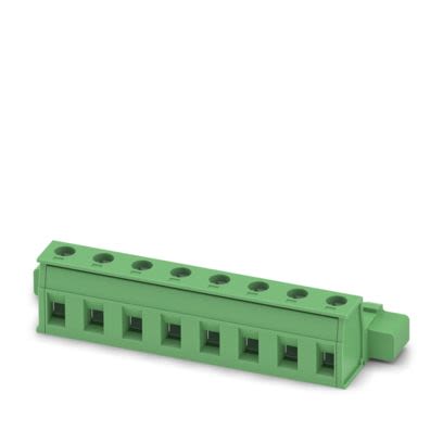 Phoenix Contact GIC Series PCB Connector, 8-Contact, 7.62mm Pitch, Threaded Mount, 1-Row, Screw Termination [1849943]; 483-863