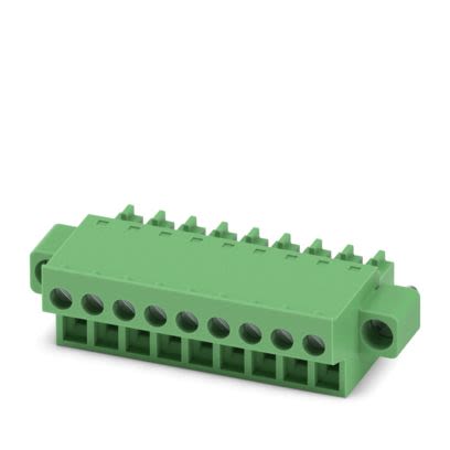 Phoenix Contact MC Series PCB Connector, 9-Contact, 3.81mm Pitch, Screw, 1-Row, Screw Termination [1850929]; 483-864