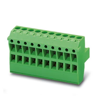Phoenix Contact TMSTBP 2 Series PCB Connector, 12-Contact, 5.08mm Pitch, 1-Row, Screw Termination [1853052]; 483-873