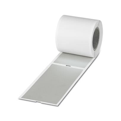 Phoenix Contact EMLS Silver Label, 150mm Width, 70mm Height, 100Per Roll Qty [0800351]; 483-915