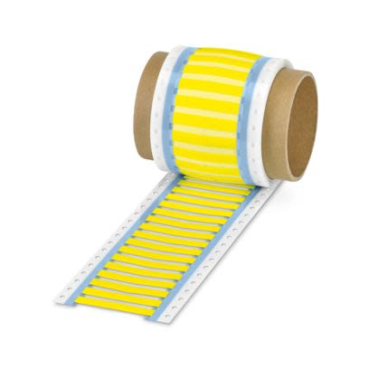 Phoenix Contact Halogen Free Heat Shrink Sleeving, Yellow 1.6 → 4.8mm Sleeve Dia. x 30mm Length 3:1 Ratio, WMS [0800409]; 483-926