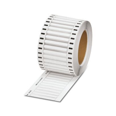 Phoenix Contact Halogen Free Heat Shrink Sleeving, White 1.2 → 2.4mm Sleeve Dia. x 30mm Length 2:1 Ratio, WMS-2 [0801006]; 483-936