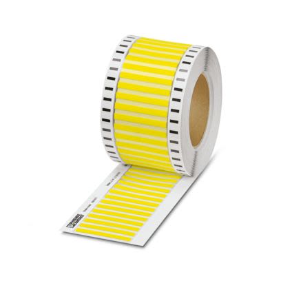 Phoenix Contact Halogen Free Heat Shrink Sleeving, Yellow 1.5 → 3.2mm Sleeve Dia. x 30mm Length 2:1 Ratio, WMS-2 [0801012]; 483-939