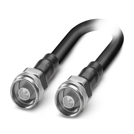 Phoenix Contact NBC-COX-CNM/3.0-L/COX-CNM Series Male Coax Plug to Male Coax Plug, 3m, Terminated50 Ω [1340123]; 483-955