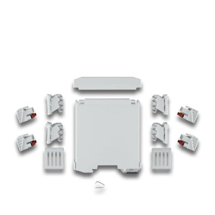 Phoenix Contact DIN Rail Housing Set for Use with Mounting On A DIN Rail, 16A [1342843]; 483-974
