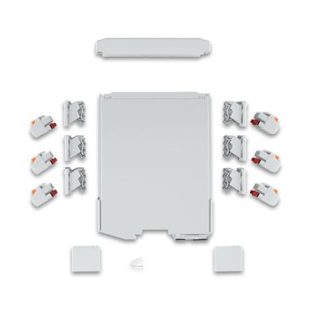 Phoenix Contact ICS25 Series DIN Rail Housing Set for Use with For Mounting On A DIN Rail, 16A [1342874]; 483-980
