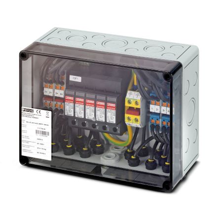 Phoenix Contact Surge Protector, 20A, 1000V dc, Screw Mount Mount [1117754]; 484-009