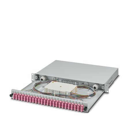 Phoenix Contact FDX 20Series, 4 Port SC, Multimode Fibre Splice Enclosure [1145403]; 484-022