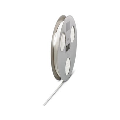 Phoenix Contact WMS-OT HF Slide On Cable Marker, White, Pre-printed "Unlabeled", 1 → 3.2mm Cable, for Conductors [1044253]; 484-055