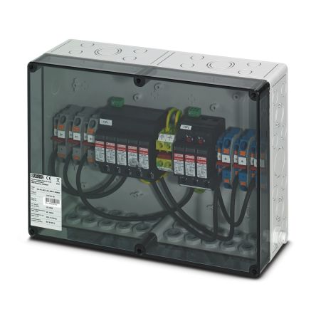 Phoenix Contact Surge Protector, 41A, 1000V dc, Screw Mount Mount [1197147]; 484-070