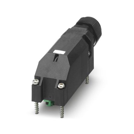 Phoenix Contact SACB Heavy Duty Power Connector Hood, 3 Contacts, M8 Thread [1197637]; 484-074