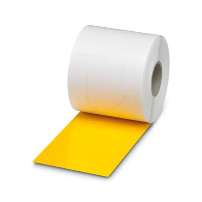 Phoenix Contact EML-HA Yellow Label Roll, 40000mm Width, 108mm Height, 1Per Roll Qty [0804648]; 484-131