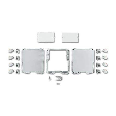 Phoenix Contact DIN Rail Housing Set for Use with Mounting On A DIN Rail, 12A [1342920]; 484-141