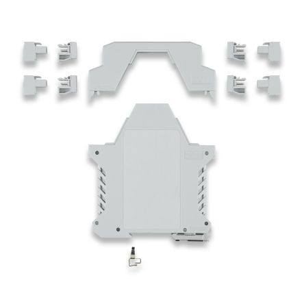 Phoenix Contact ME Series DIN Rail Housing Set for Use with For Mounting On A DIN Rail, 12A [1343019]; 484-145